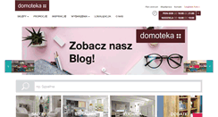 Desktop Screenshot of domoteka.pl